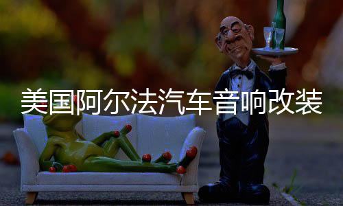 美国阿尔法汽车音响改装发烧12寸10寸超重双音圈无源低音炮喇叭